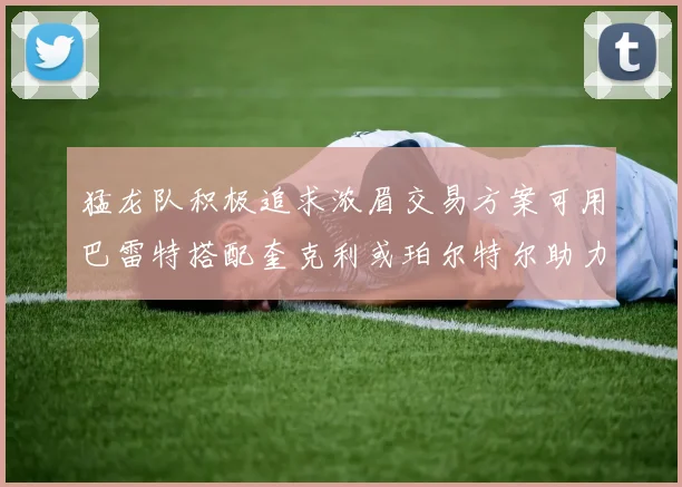 猛龙队积极追求浓眉交易方案可用巴雷特搭配奎克利或珀尔特尔助力交易
